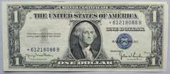 Gem CU $1 1935 C Star Silver Certificate