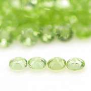 Fantastic 12.20ct round brilliant cut Peridot set