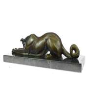 Loving Greyhound Dog Bronze Sculpture