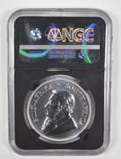 SP70 2017 South Africa 1 Krugerrand 1 Oz .999 Silver 50th Anniv - NGC