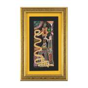 Raphael Abecassis"Temptation" Hand Signed Framed Original Painting with COA.