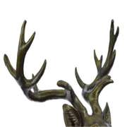 Buck Deer Elk Stag Bronze Sculpture