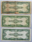 3 1923 $1 Series Silver Certificates
