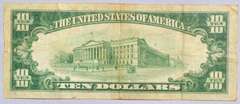 $10 Yardley Pa Series 1929 National Note