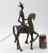 Don Quixote on Horse Bronze Sculpture