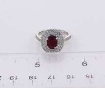 Illustrious Ruby and Diamond Ring
