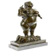 Mother Father Child Bronze Sculpture