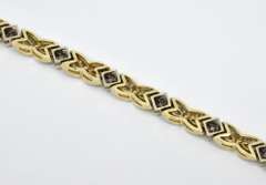 Stunning Fancy Link Diamond Bracelet