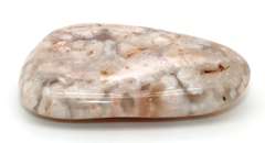 Flower Agate Palm Stone
