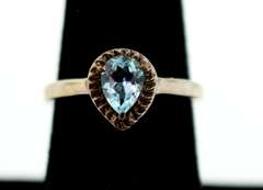 LeVian Sterling and Topaz Ring