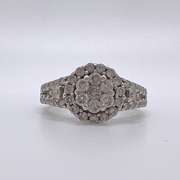 14kt White Gold & Diamond Ring