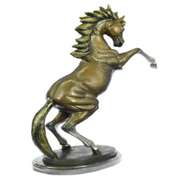 Muscular Toned Horse Bronze Sculpture