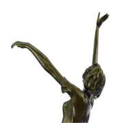 Leaping Dancer Bronze Statue