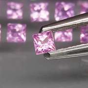 Rare UNHEATED! 2.08ct lanvender and pink Sapphire set