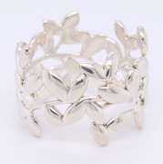 Tiffany & Co Olive Leaf Ring in Sterling Silver