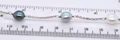 Sterling Silver Pearl Necklace
