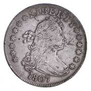 1807 Draped Bust Quarter - Circulated