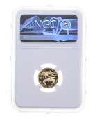 PF70 UCAM 1992-P $5 1/10 Oz. Gold American Eagle - Graded NGC