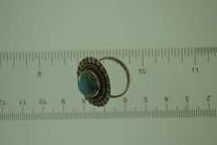 Sterling Silver Green Quartz Ring