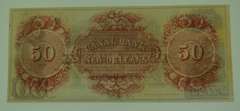 1850's $50 Canal Bank New Orleans