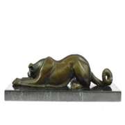 Loving Greyhound Dog Bronze Sculpture