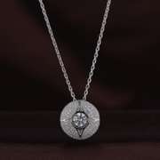 Attractive round big Dancing Stone Pendant