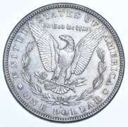 1896-S Morgan Silver Dollar