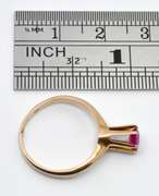 Vintage Classic Ruby Ring