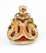 Antique Gold Filled Watch Fob