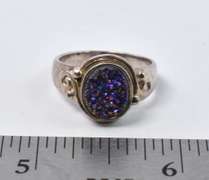 Sterling Silver Druzy Ring