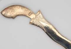 Sterling Silver Sword with Fodder