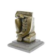 Woman Bronze Figurine