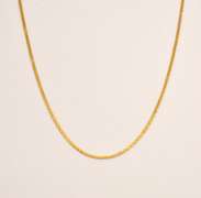 Useful Heart Cobra Link Necklace