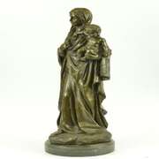 Mother Virgin Mary Bronze Statue