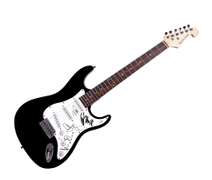 Robert Johnson Tribute Concert Autographed Guitar Rundgren Gray Wimbish Reid ACOA