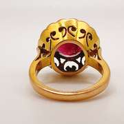 14kt Gold and Tourmaline Cocktail Ring