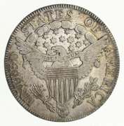 1807 Draped Bust Half Dollar - Heraldic Eagle Rev. - Circulated