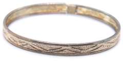 Vintage Sterling Silvr Bangle Bracelet