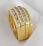 Large Man's Diamond Ring