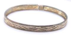 Vintage Sterling Silvr Bangle Bracelet