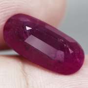 Stunning violet red 6.03ct unheated Ruby