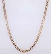 Vintage Italian Sterling Silver Fancy Link Chain Necklace