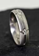Exquisite Platinum and Diamond Band by Verragio