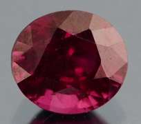 Top violet red 2.37ct Rhodolite Garnet