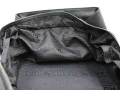 Chanel Calfskin Square Stitched Large Black Tote