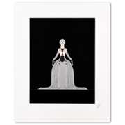 Erte (1892-1990), "Kissing" Limited Edition Serigraph, Numbered 51/300 and Hand Signed with Letter of Authenticity