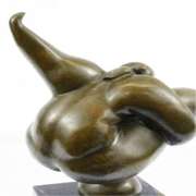 Modern Art Cast Bronze Statue