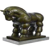 Modern Art Roman Horse Bronze Sculpture
