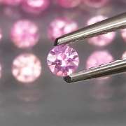 Rare HEATED ONLY 4.07ct pink Sapphire set