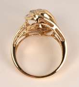 Flashy Diamond Cluster Ring
